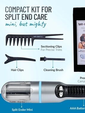 Split Ender MINI (Blue) Refurbished Split End Hair Trimmer